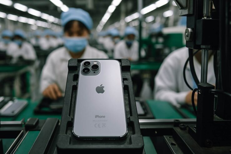 Где собирают айфоны. Почти все айфоны собирают в Китае. Фото.