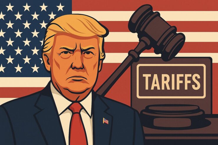 Какие пошлины ввел Трамп. Как ни странно, в отношении России тарифов нет. Фото.