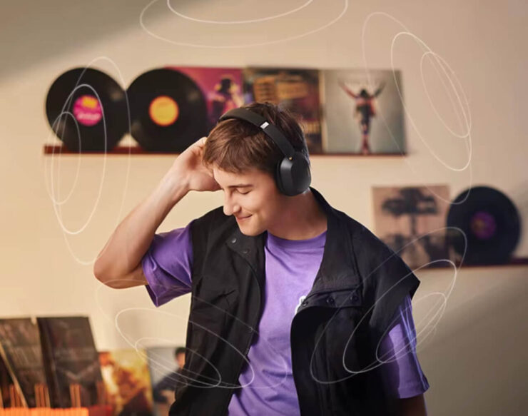 Беспроводные наушники с шумоподавлением. Наушники с ANC необязательно должны стоить дорого. Фото.