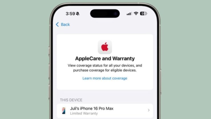 Apple сообщила, что скоро выпустит iOS 18.5 для всех. В настройках появился новый раздел с гарантией AppleCare. Фото: macrumours.com. Apple сообщила, что скоро выпустит iOS 18.5 для всех. В настройках появился новый раздел с гарантией AppleCare. Фото: macrumours.com. Фото.