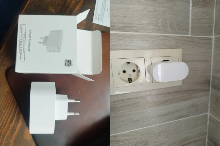 Шлюз ZigBee для умного дома. Шлюз нужен, чтобы объединить лампочки, выключатели и всякие датчики в экосистему и управлять ими со смартфона. Фото.