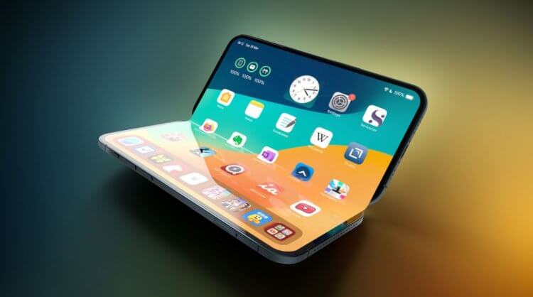 Складной iPhone удивит всех двумя уникальными преимуществами. Фото.