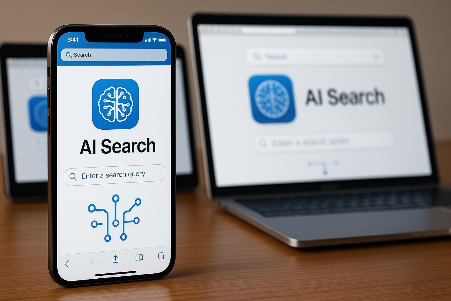 Apple собирается заменить Google в Safari на ИИ. Фото.
