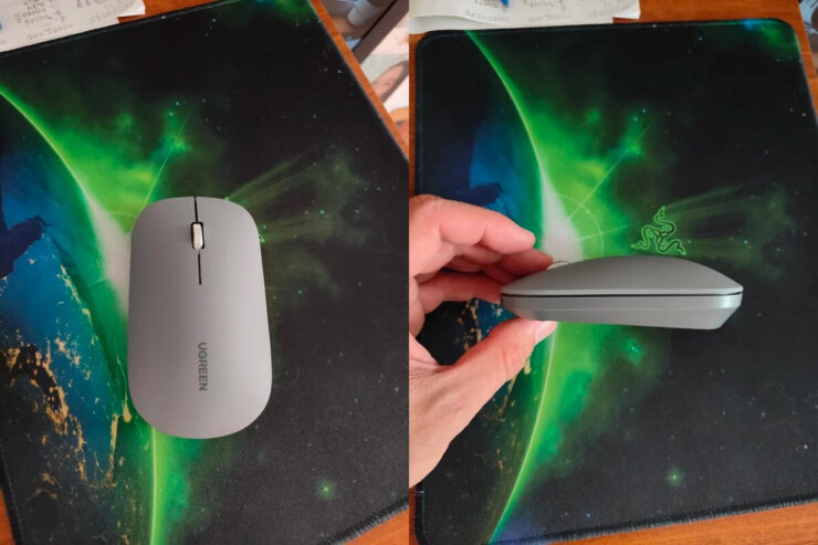 Беспроводная мышь с Bluetooth. Пользуюсь такой мышью больше года и не могу нарадоваться. Фото.