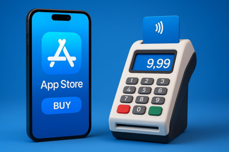 Лёд тронулся: в App Store появились первые приложения с внутренними покупками не через Apple. В некоторых приложениях платить через App Store за подписки и покупки теперь необязательно. Фото.