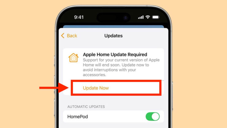 Обновить приложение достаточно просто. Изображение: macrumors.com. Фото.