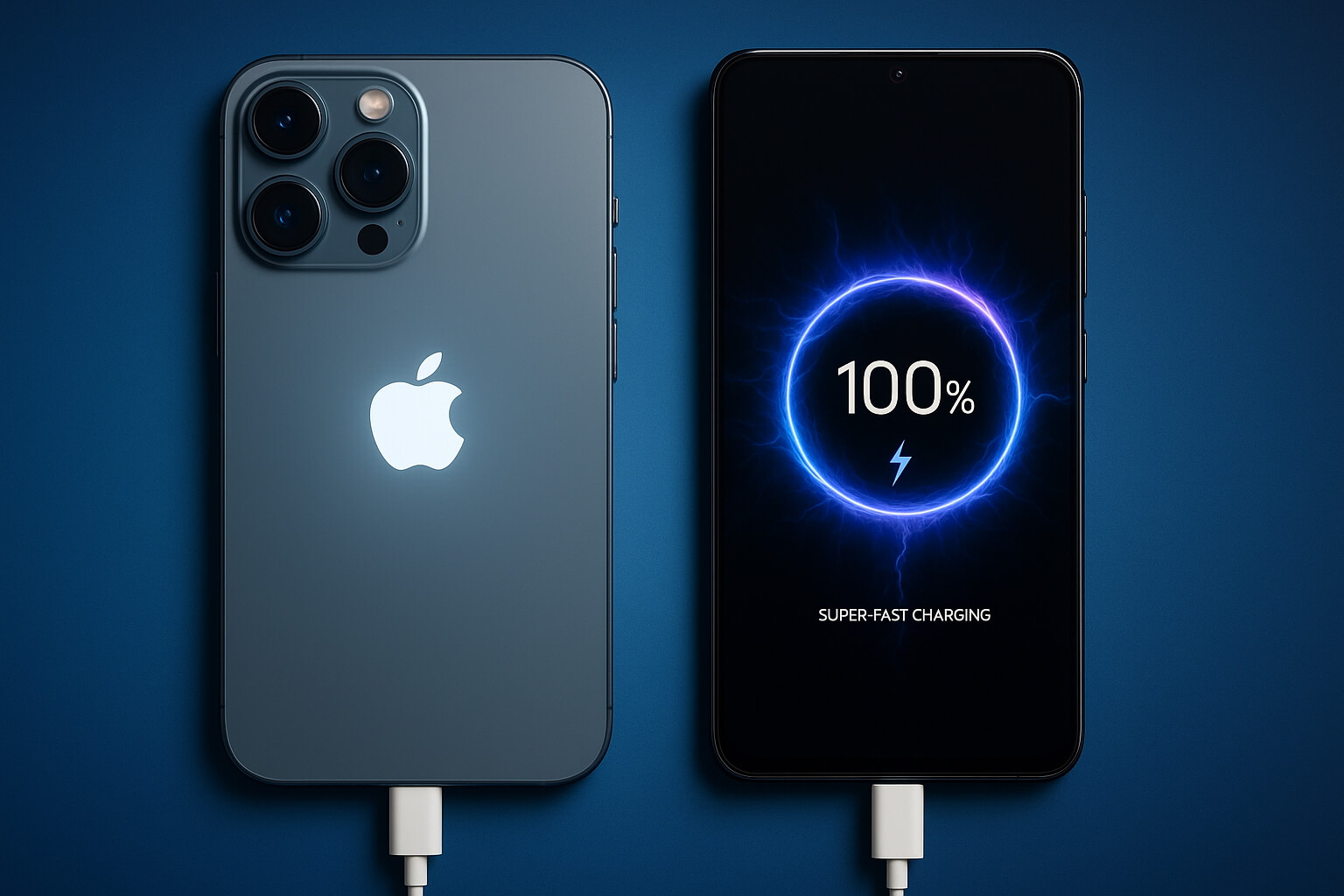 Раскрываем секрет Apple: почему iPhone за 100к заряжается медленнее Андроида за 20к. Фото.