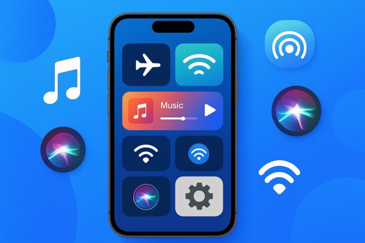 Как бесплатно слушать музыку, управлять Siri, Wi-Fi, AirDrop и другими функциями iPhone через Пункт управления. Apple всерьез прокачала Пункт управления в iOS 18. Как бесплатно слушать музыку, управлять Siri, Wi-Fi, AirDrop и другими функциями iPhone через Пункт управления. Apple всерьез прокачала Пункт управления в iOS 18. Фото.
