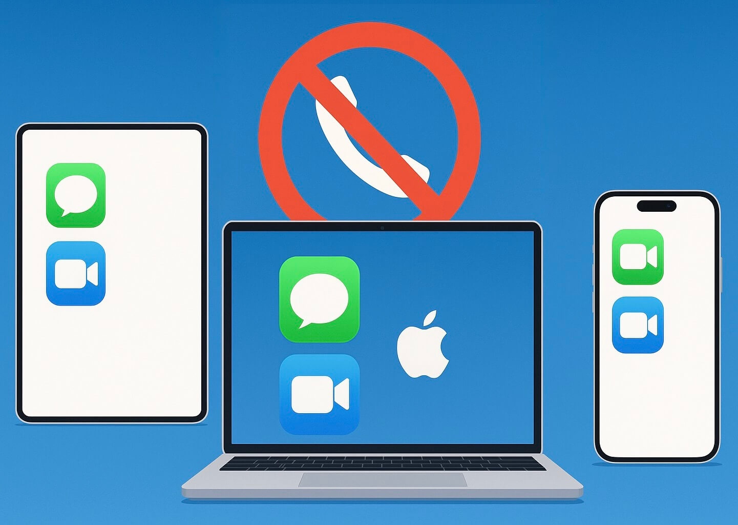Как использовать iMessage и FaceTime без номера телефона. Фото.