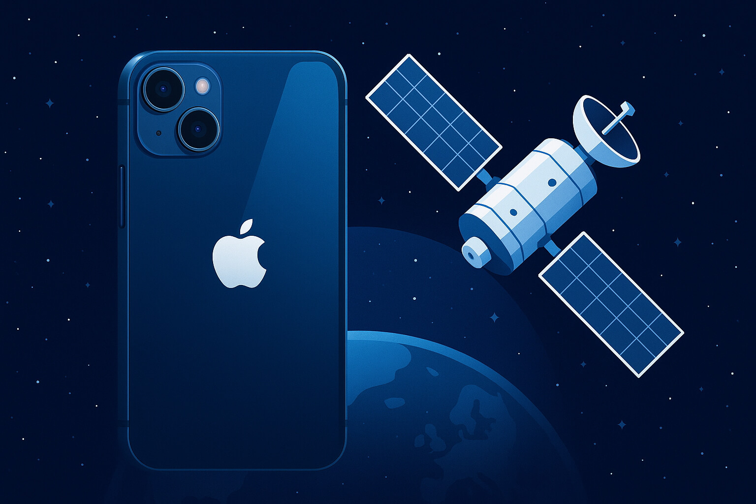 iOS 18.5 добавляет поддержку спутниковой связи в iPhone 13, но есть нюанс. Фото.