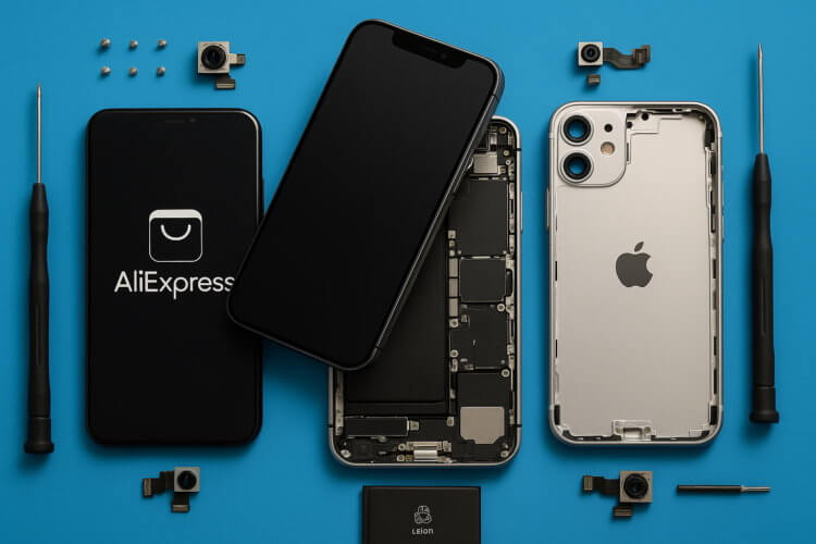 Можно ли собрать рабочий iPhone из запчастей с AliExpress. Как оказалось, собрать айфон из запчастей с Алика всё-таки можно, но есть некоторые нюансы. Можно ли собрать рабочий iPhone из запчастей с AliExpress. Как оказалось, собрать айфон из запчастей с Алика всё-таки можно, но есть некоторые нюансы. Фото.