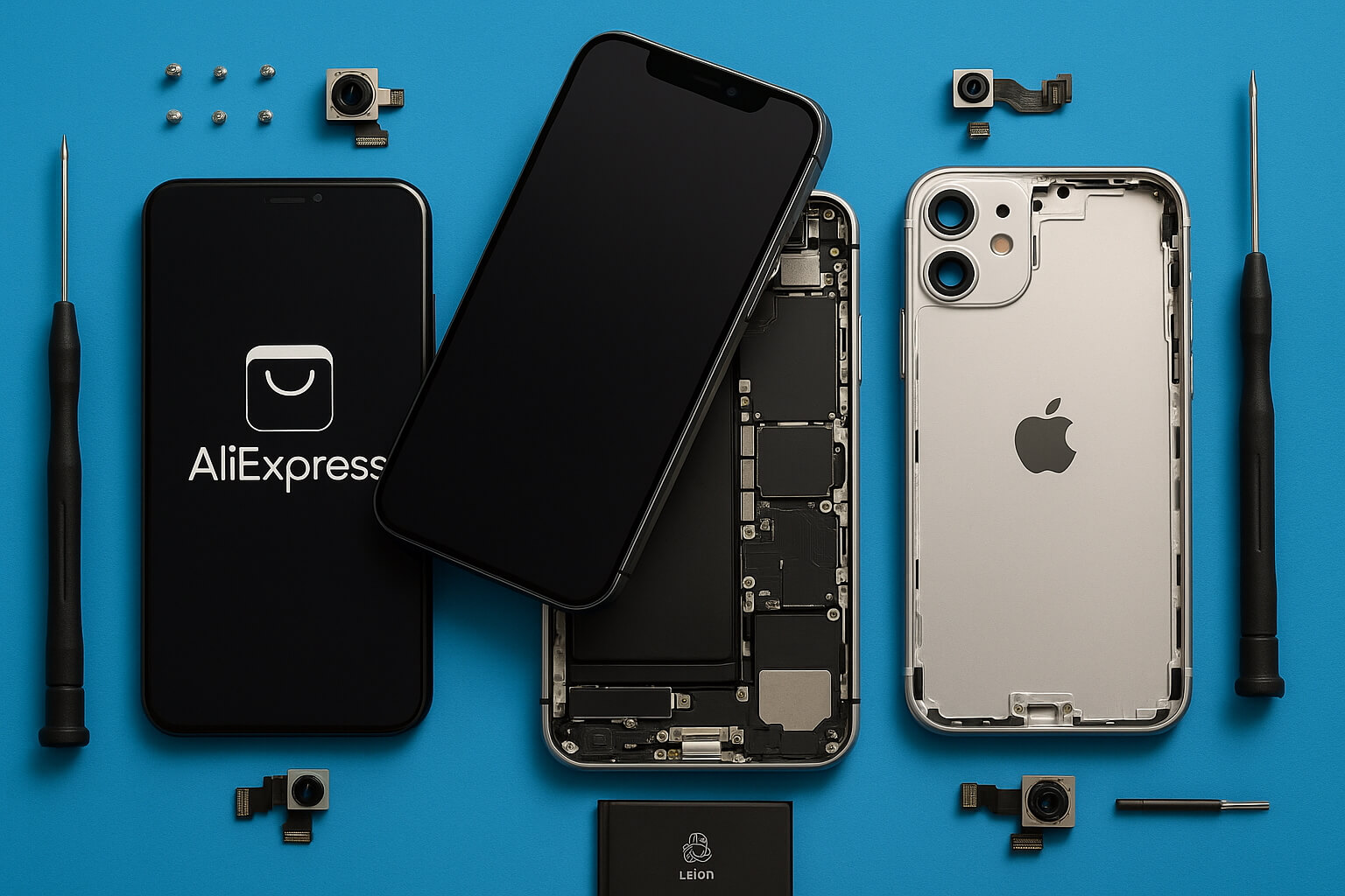 Можно ли собрать рабочий iPhone из запчастей с AliExpress
