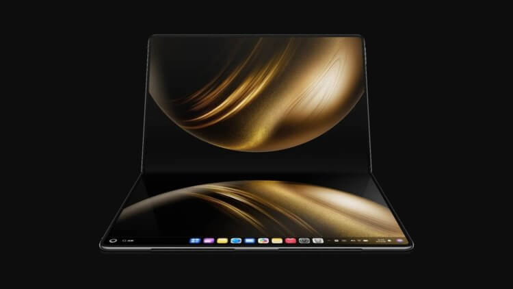 Huawei раньше Apple показала, каким должен быть гибкий MacBook. Фото.