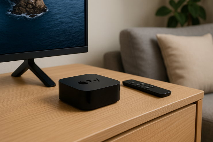 Что нового появится в Apple TV 4K в 2025 году: встроенная камера, управление жестами и мощный процессор. Внешне Apple TV 4K останется прежней. Что нового появится в Apple TV 4K в 2025 году: встроенная камера, управление жестами и мощный процессор. Внешне Apple TV 4K останется прежней. Фото.