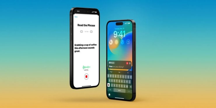 Apple рассказала о новых функциях, которые появятся в iOS 19, iPadOS 19 и macOS 16. Создать запись собственного голоса теперь можно гораздо быстрее. Изображение: 9to5mac.com. Apple рассказала о новых функциях, которые появятся в iOS 19, iPadOS 19 и macOS 16. Создать запись собственного голоса теперь можно гораздо быстрее. Изображение: 9to5mac.com. Фото.