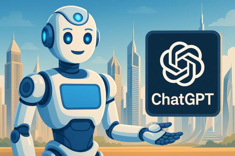 Робот Макс с Госуслуг на максималках: в ОАЭ заработает бесплатный ChatGPT. ChatGPT будет использоваться в ОАЭ повсеместно. Робот Макс с Госуслуг на максималках: в ОАЭ заработает бесплатный ChatGPT. ChatGPT будет использоваться в ОАЭ повсеместно. Фото.