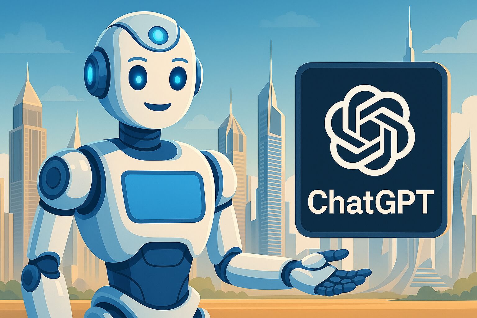 Робот Макс с Госуслуг на максималках: в ОАЭ заработает бесплатный ChatGPT. Фото.