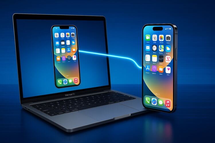 Зачем нужно удаленное управление iPhone с компьютера Mac. Удаленное управление iPhone с компьютера Mac — очень удобная функция. Зачем нужно удаленное управление iPhone с компьютера Mac. Удаленное управление iPhone с компьютера Mac — очень удобная функция. Фото.