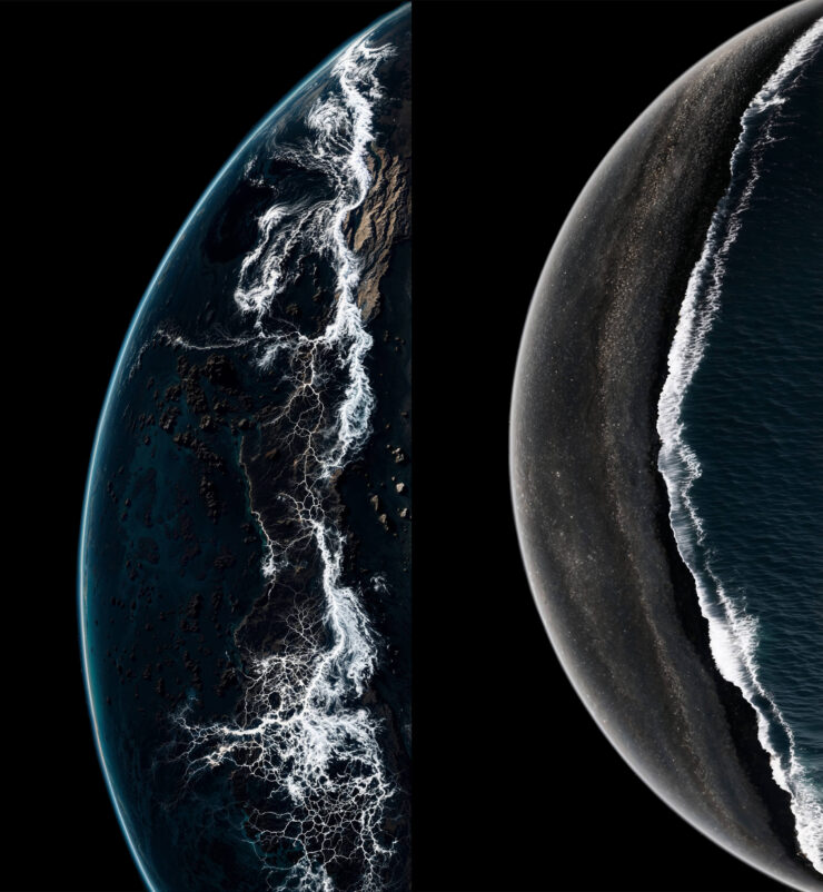 Обои с космосом на телефон. Подобные обои были в iPhone XS и XS Max. Обои с космосом на телефон. Подобные обои были в iPhone XS и XS Max. Фото.