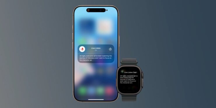 Функция Live Listen будет полноценно работать на Apple Watch. Изображение: 9to5mac.com. Фото.
