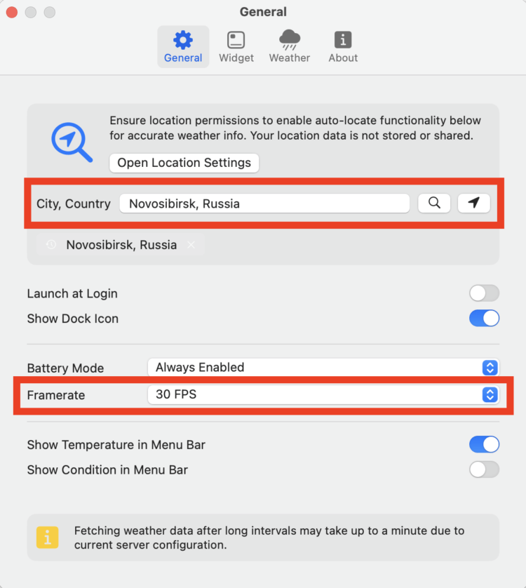 Как вывести погоду на экран компьютера Mac прямо поверх обоев. Город придется вводить вручную на английском языке. Как вывести погоду на экран компьютера Mac прямо поверх обоев. Город придется вводить вручную на английском языке. Фото.
