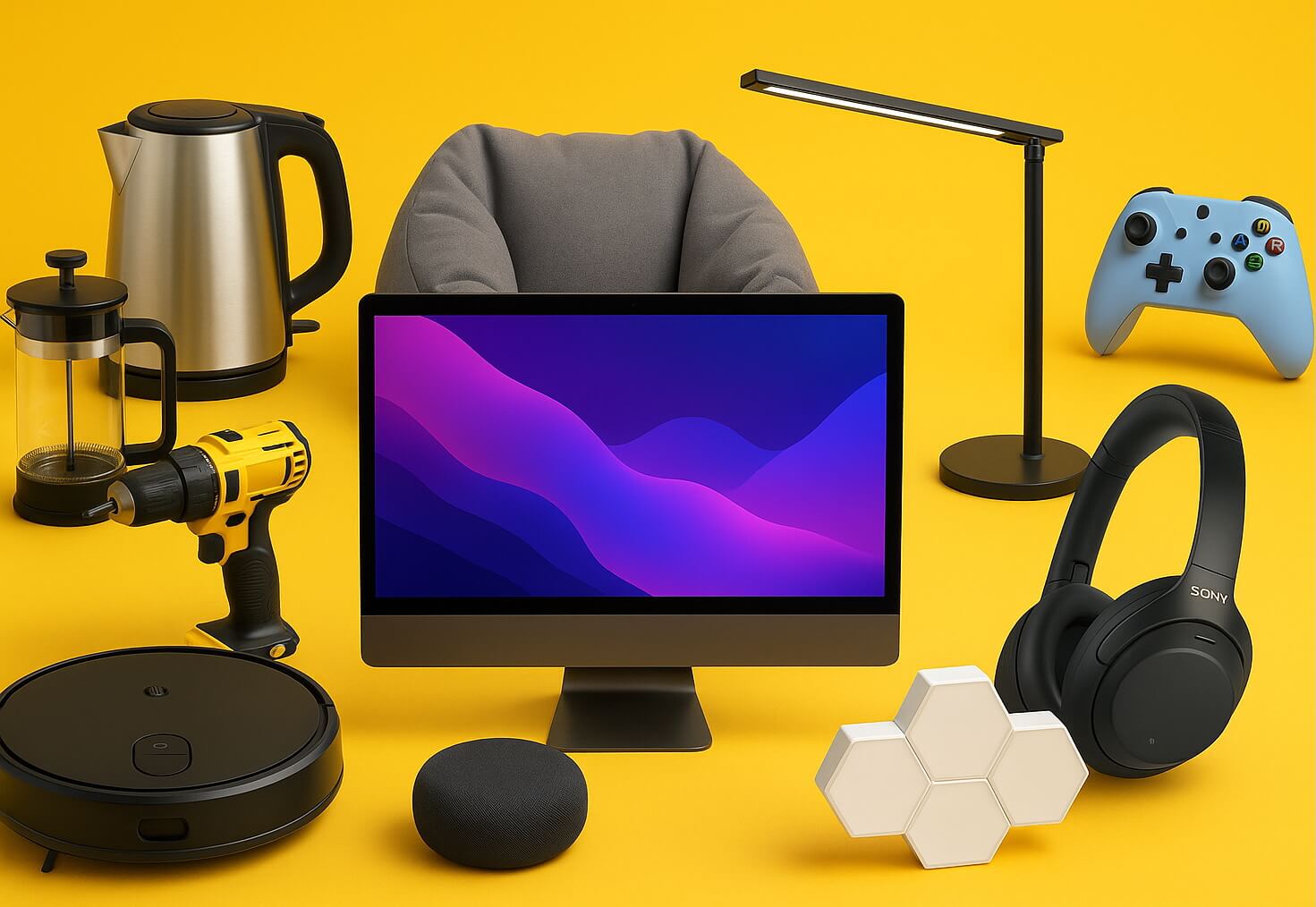 10 классных товаров с Яндекс Маркета для дома, работы и развлечений. Фото.