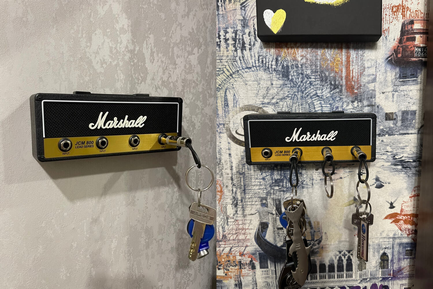 Ключница для дома. Удобная ключница под 4 комплекта ключей. Фото.