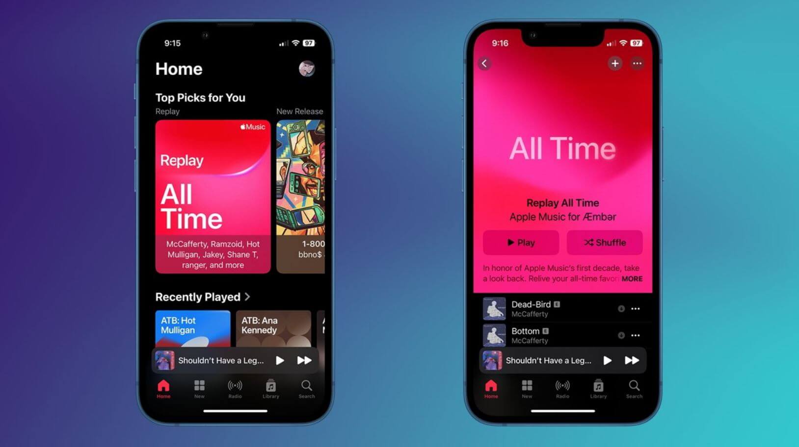 В Apple Music появился плейлист с лучшими треками за 10 лет. Узнавай, какие песни слушал на iPhone чаще всего