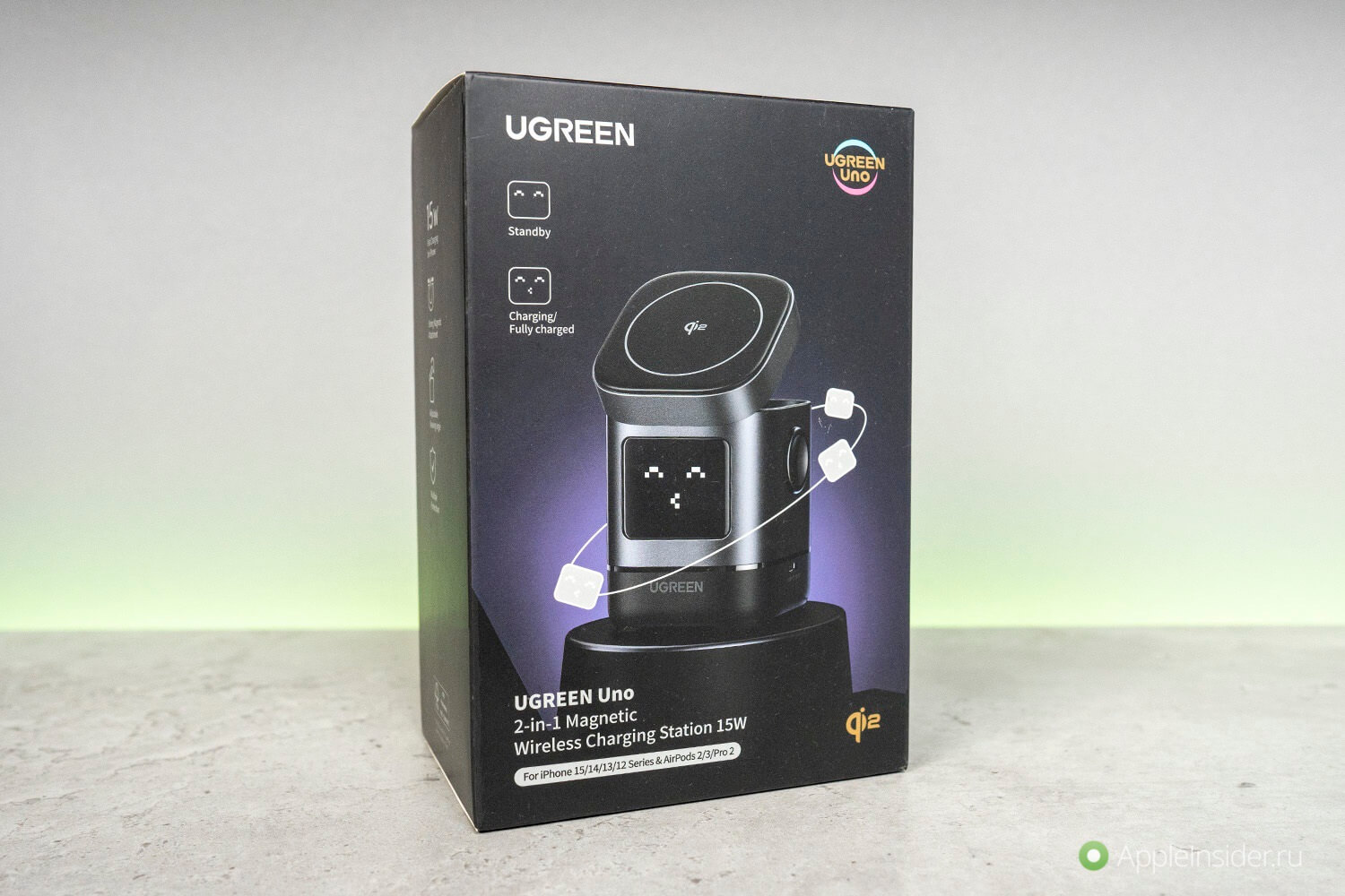 Стоит ли покупать Ugreen Uno 2-в-1. Можно брать! Особенно если есть iPhone и AirPods. Стоит ли покупать Ugreen Uno 2-в-1. Можно брать! Особенно если есть iPhone и AirPods. Фото.