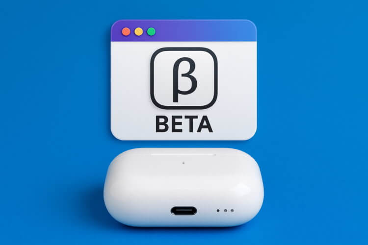Apple начнет выпускать публичные бета-версии ПО для наушников AirPods. На AirPods сможет поставить бета-прошивку любой желающий. Apple начнет выпускать публичные бета-версии ПО для наушников AirPods. На AirPods сможет поставить бета-прошивку любой желающий. Фото.