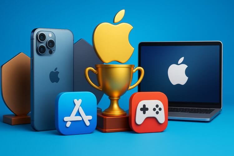 Лучшие приложения и игры 2025 года по версии Apple. Фото.