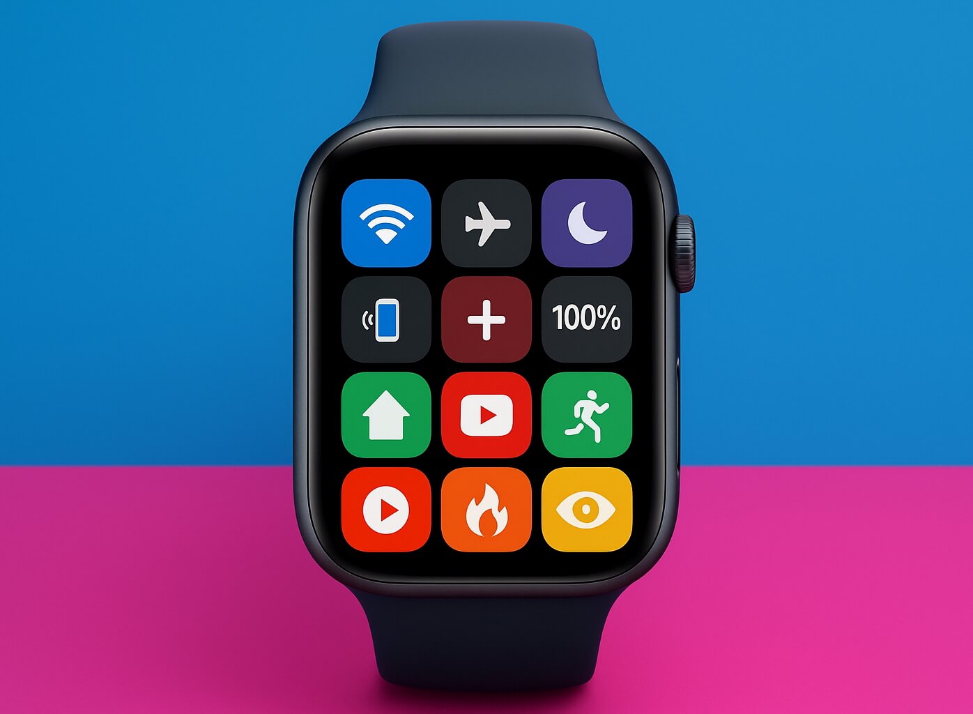 Apple Watch получат настраиваемый Пункт управления с поддержкой сторонних приложений, как на iPhone. Фото.