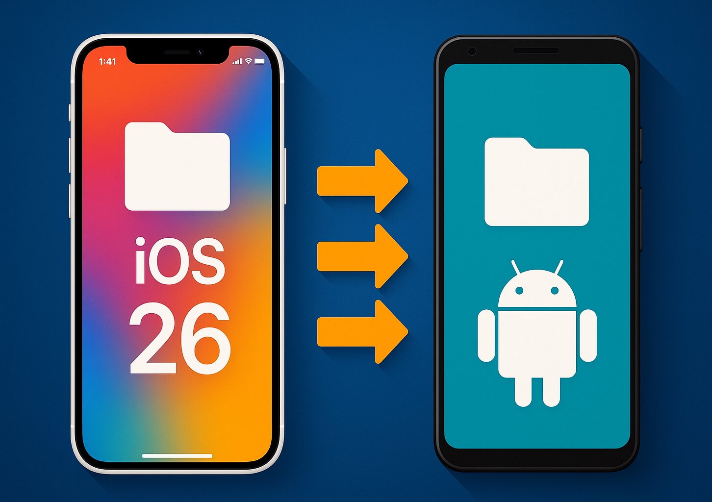 Как iOS 26 открывает новые возможности для передачи файлов между iPhone и Android. Фото.