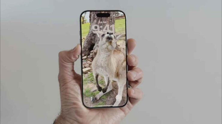 А вот 3D-эффект на обоях заработает практически на всех совместимых моделях. Изображение: 9to5mac.com. Фото.