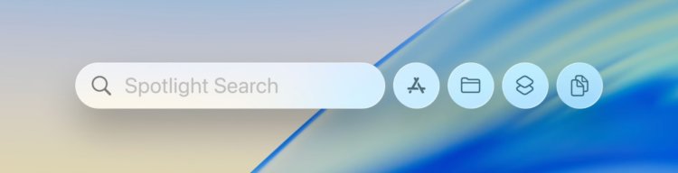 Поиск Spotlight в macOS Tahoe 26: главные фишки и новые возможности. Благодаря боковым кнопкам вы можете отфильтровать, что конкретно вы ищете. Изображение: 9to5mac.com. Поиск Spotlight в macOS Tahoe 26: главные фишки и новые возможности. Благодаря боковым кнопкам вы можете отфильтровать, что конкретно вы ищете. Изображение: 9to5mac.com. Фото.