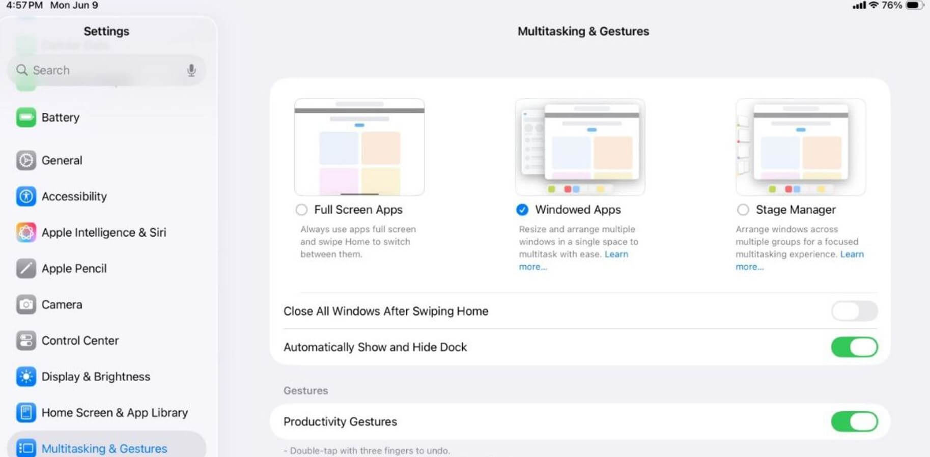 Новые функции iOS 26, о которых Apple не рассказала на презентации WWDC 2025. На старых iPad теперь можно использовать оконный режим. Новые функции iOS 26, о которых Apple не рассказала на презентации WWDC 2025. На старых iPad теперь можно использовать оконный режим. Фото.