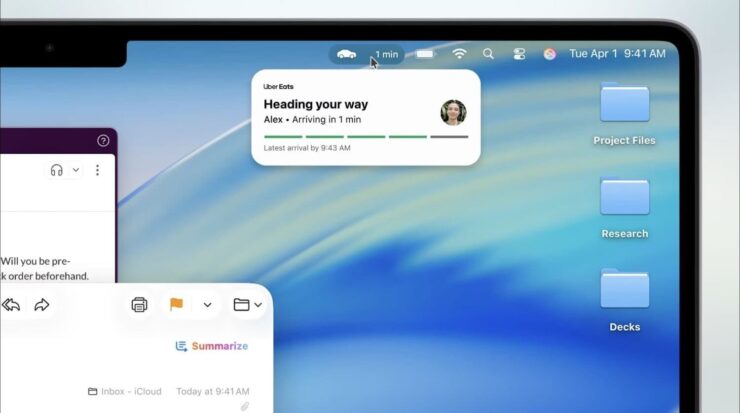 Нажатие на Live Activities перекинет вас в приложение «Видеоповтор iPhone». Изображение: 9to5mac.com. Фото.