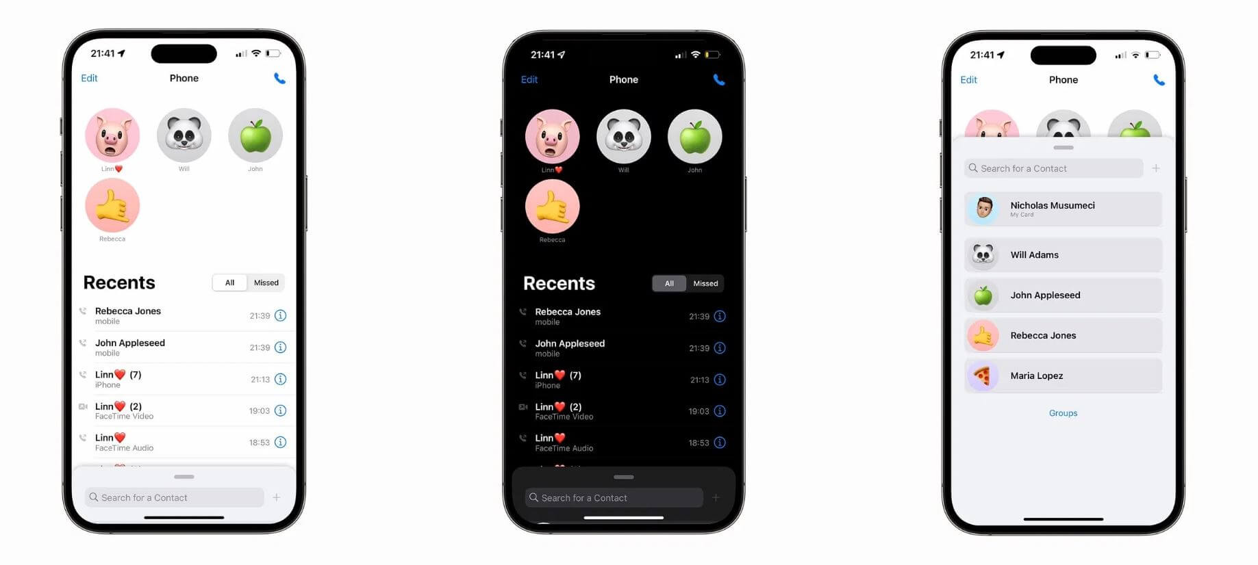 Обновленное приложение Телефон в iOS 26. Обновленный Телефон появился намного раньше, но был платным. Фото.