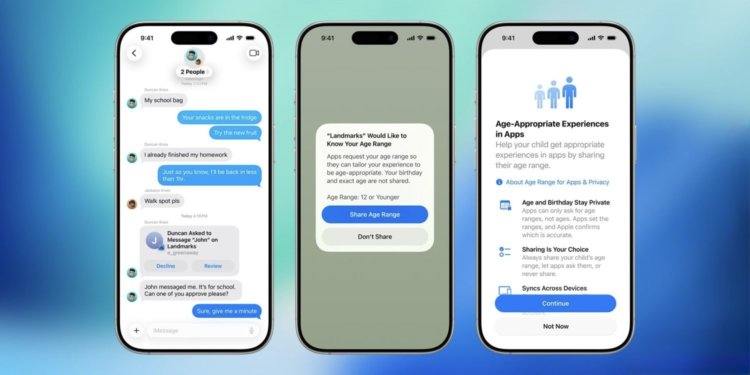 Новые функции родительского контроля в iOS 26. Вы сможете контролировать доступ ребенка к контенту и перепискам с новыми пользователями. Изображение: 9to5mac.com. Новые функции родительского контроля в iOS 26. Вы сможете контролировать доступ ребенка к контенту и перепискам с новыми пользователями. Изображение: 9to5mac.com. Фото.