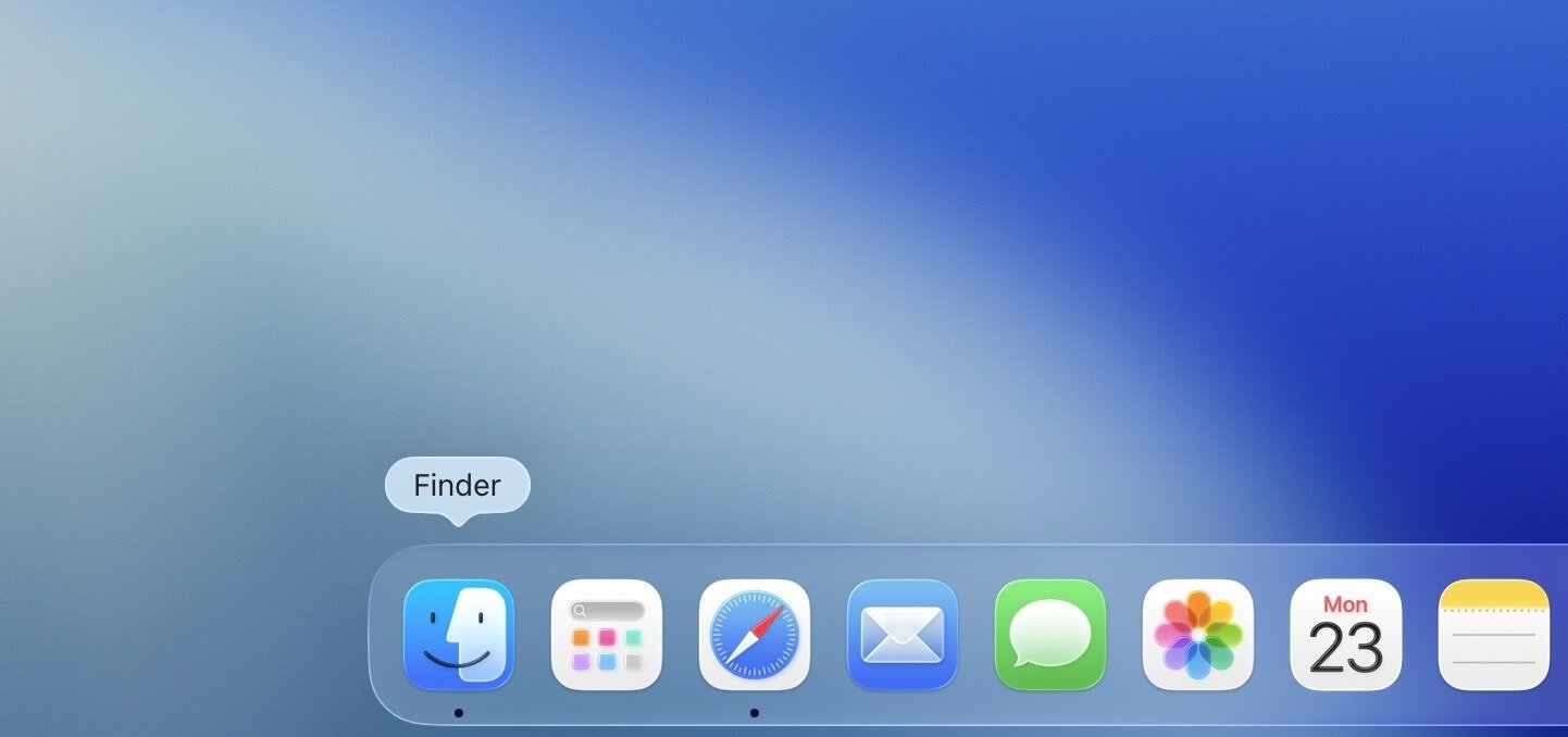 Что нового в macOS 26 Tahoe beta 2. Finder вернули к более привычному виду. Изображение: 9to5mac.com. Фото.