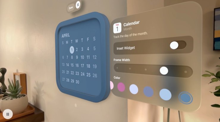 Что еще показали на презентации Apple. Те самые пространственные виджеты. Что еще показали на презентации Apple. Те самые пространственные виджеты. Фото.
