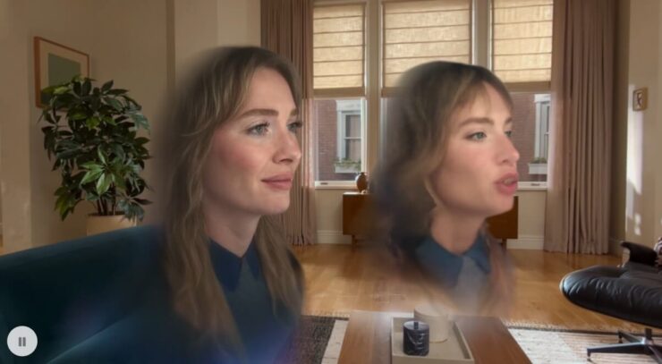 Новые функции visionOS 26. Старая 3D-модель — справа, новая — слева. Изображение: Apple. Фото.