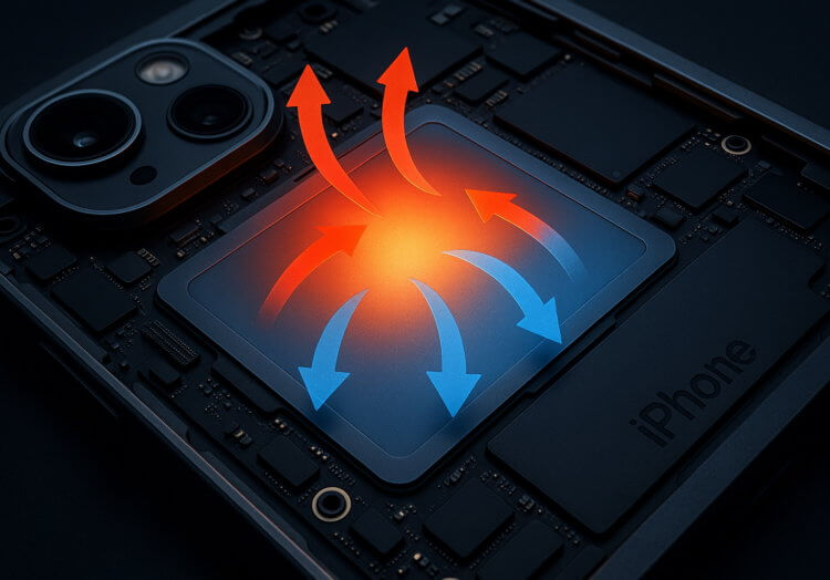 В iPhone 17 Pro появится охлаждение, как в топовых Андроидах. Что это даст и как решит проблему перегрева в играх. Apple собирается прокачать систему охлаждения в iPhone. Фото.