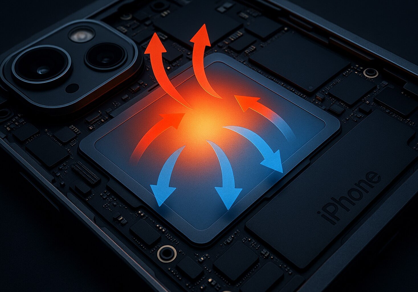 В iPhone 17 Pro появится охлаждение, как в топовых Андроидах. Что это даст и как решит проблему перегрева в играх. Фото.