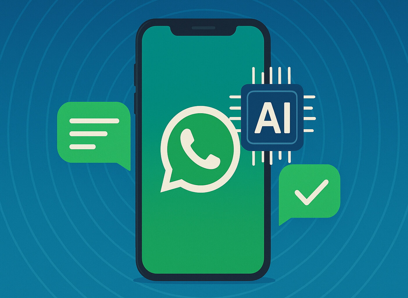 ИИ в WhatsApp теперь сам пересказывает непрочитанные сообщения. Фото.
