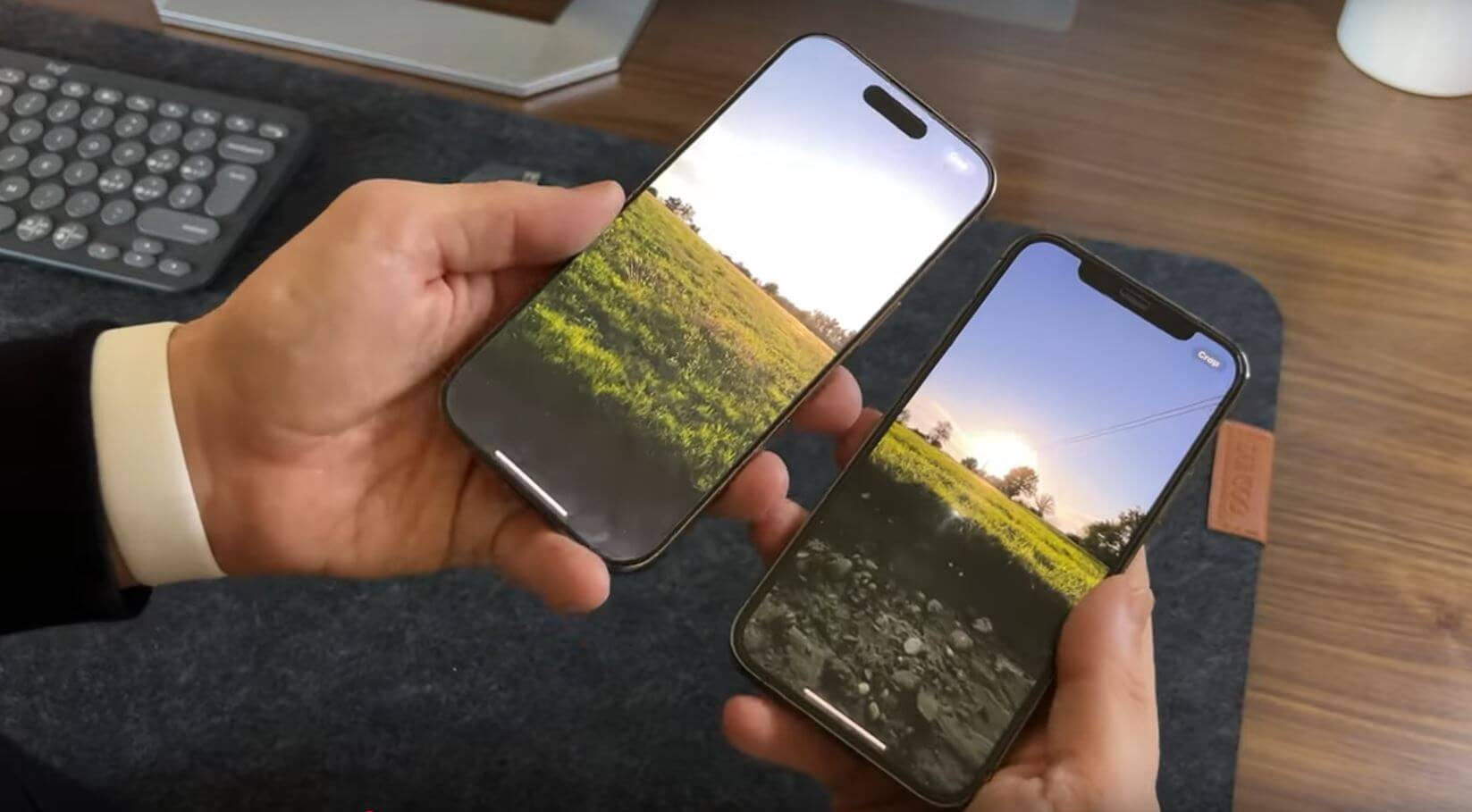 Что лучше — iPhone 16 Pro или iPhone 16 Pro Max. iPhone 16 Pro стал визуально приятнее iPhone 12 Pro. Фото: YouTube-канал DreaTek. Что лучше — iPhone 16 Pro или iPhone 16 Pro Max. iPhone 16 Pro стал визуально приятнее iPhone 12 Pro. Фото: YouTube-канал DreaTek. Фото.
