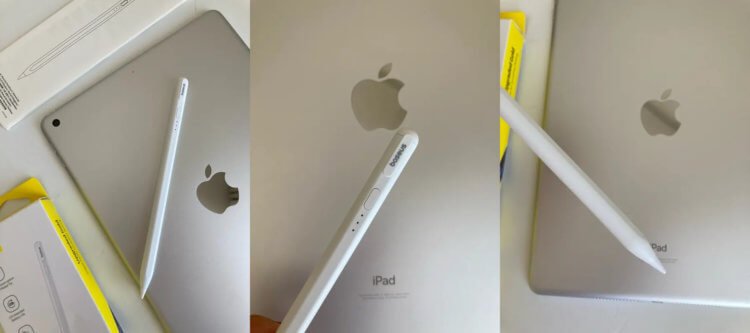 Стилус для iPad. Стилус даже внешне напоминает Apple Pencil. Стилус для iPad. Стилус даже внешне напоминает Apple Pencil. Фото.