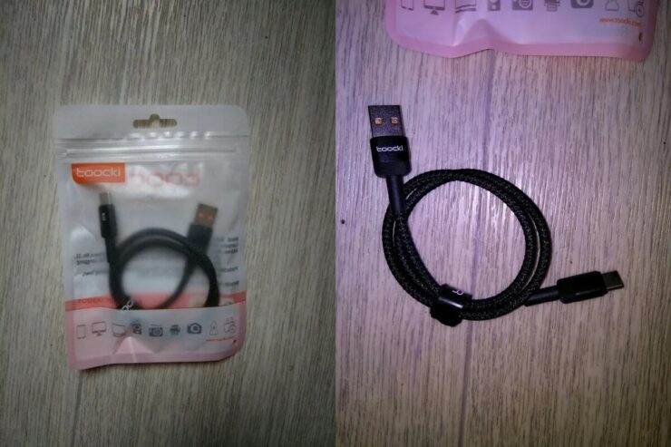 USB-кабель для быстрой зарядки. Этот кабель поддерживает быструю зарядку айфона. USB-кабель для быстрой зарядки. Этот кабель поддерживает быструю зарядку айфона. Фото.