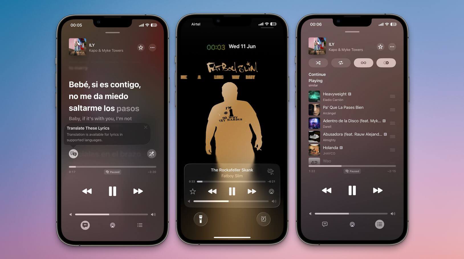 8 полезных функций iPhone, которые стоит опробовать сразу после установки iOS 26 Public Beta. Apple Music предлагает ряд новых функций, включая перевод и транскрипцию текстов песен. Фото: lifehacker.com. 8 полезных функций iPhone, которые стоит опробовать сразу после установки iOS 26 Public Beta. Apple Music предлагает ряд новых функций, включая перевод и транскрипцию текстов песен. Фото: lifehacker.com. Фото.