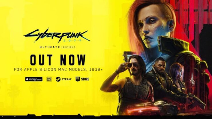 Cyberpunk 2077 вышел на Mac. Где скачать игру и на какие компьютеры Apple ее можно установить. Даже на постере с релизом разработчики указывают, что требуется минимум 16 ГБ оперативной памяти. Изображение: macrumors.com. Cyberpunk 2077 вышел на Mac. Где скачать игру и на какие компьютеры Apple ее можно установить. Даже на постере с релизом разработчики указывают, что требуется минимум 16 ГБ оперативной памяти. Изображение: macrumors.com. Фото.